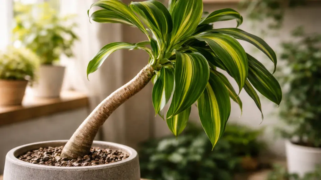 Rotação de vasos de plantas